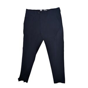 LINDBERGH WHITE Ankle Grazer Pants Navy Blue Mens XXL 37 x 30.5‎
